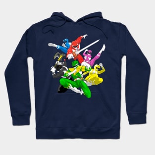 Power Rangers - Classic Team Hoodie